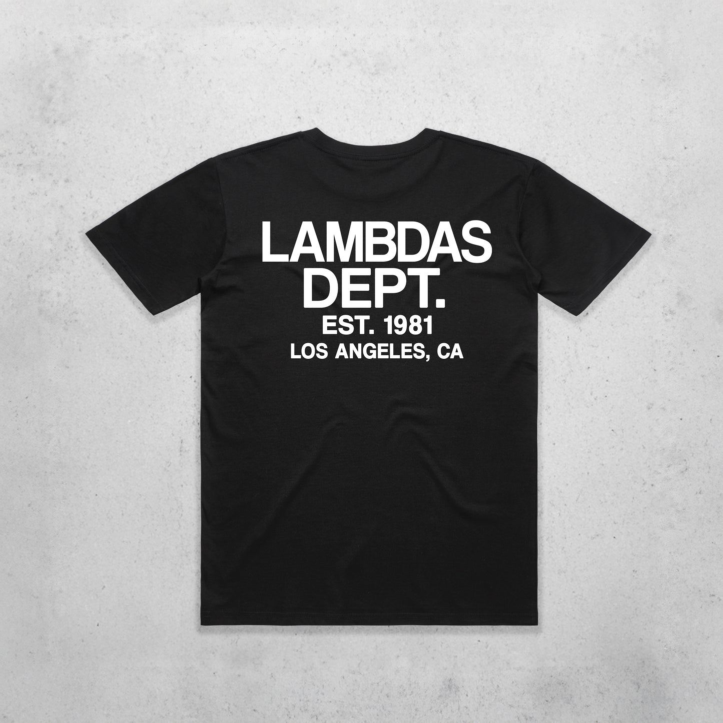 LAMBDAS DEPT. - Classic Block Tee