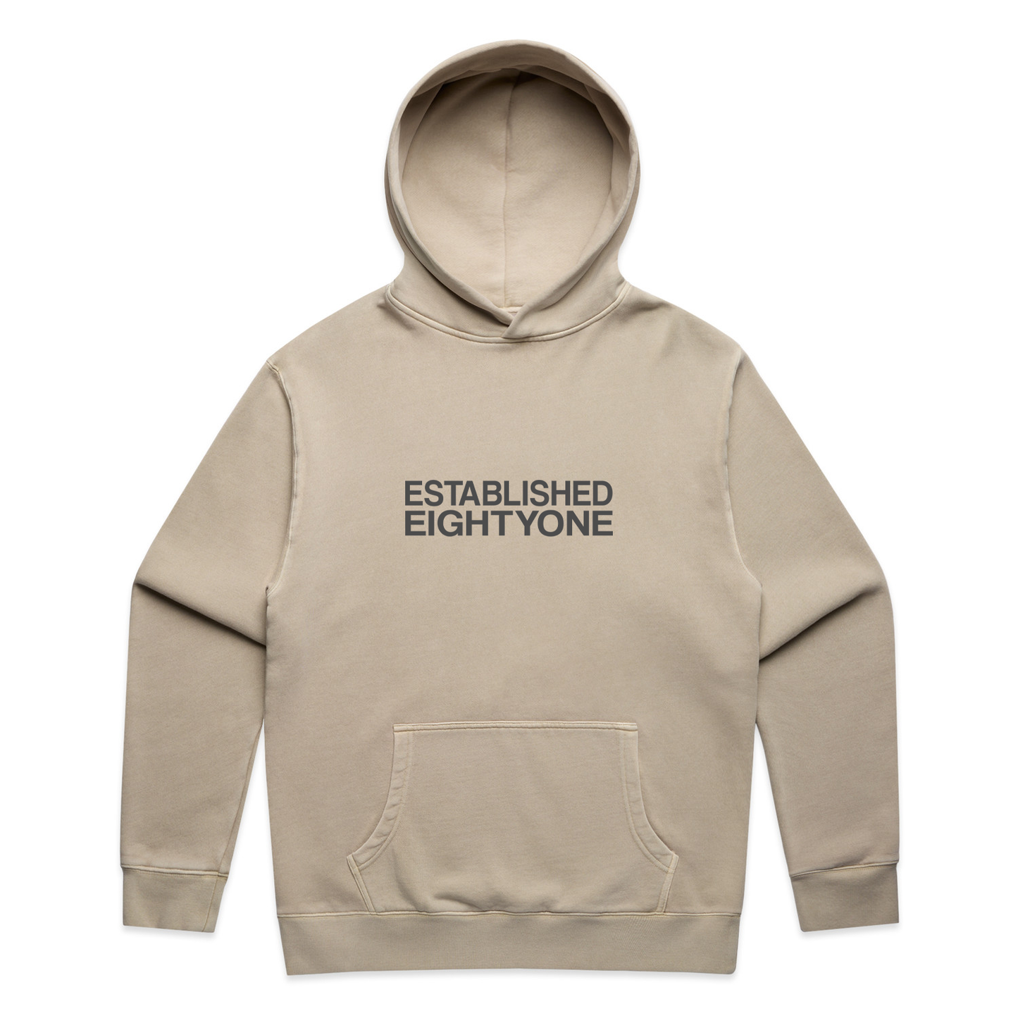 ESTABLISHED 1981 - Relax Faded Hoodie
