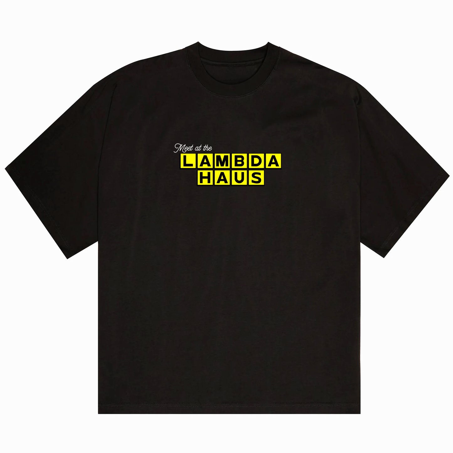Meet at the Lambdahaus - Oversized T-Shirt