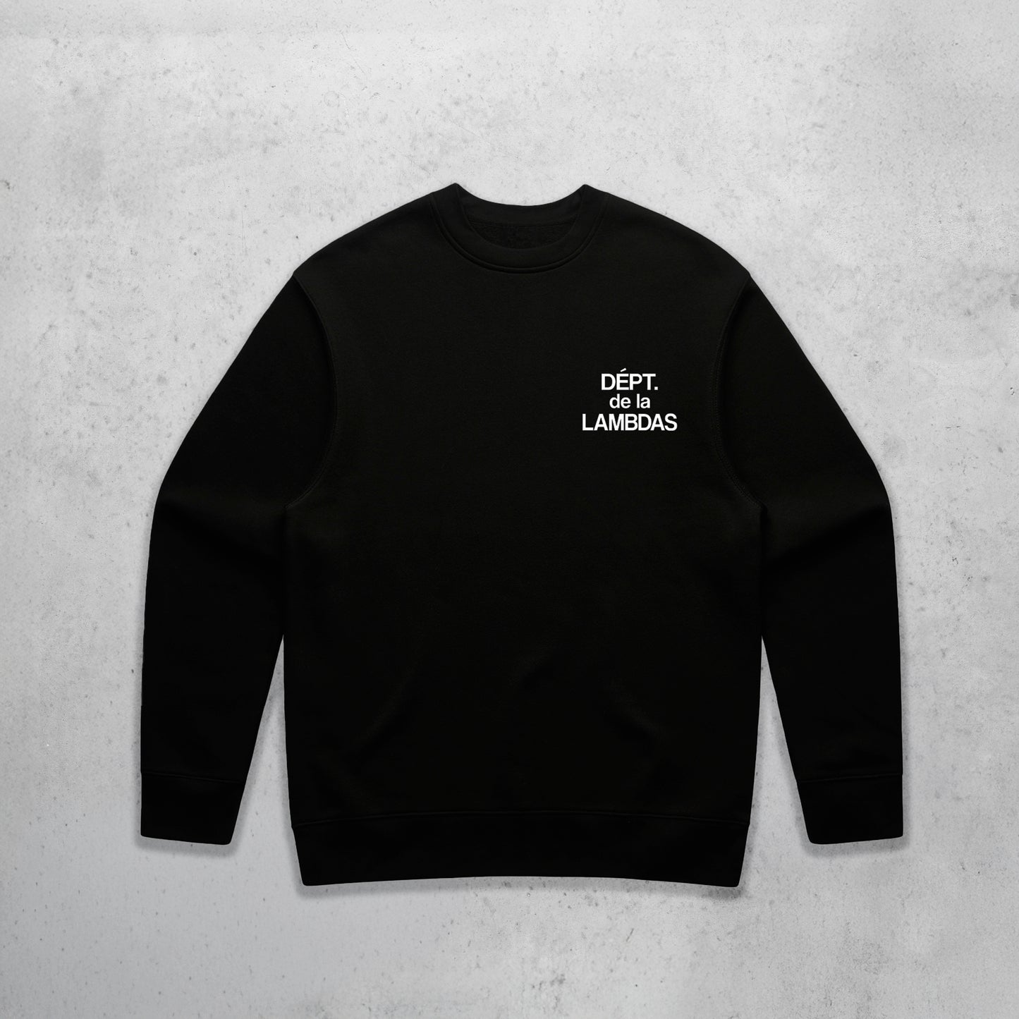 DEPT de la LAMBDAS - Classic Supply Crew Sweater