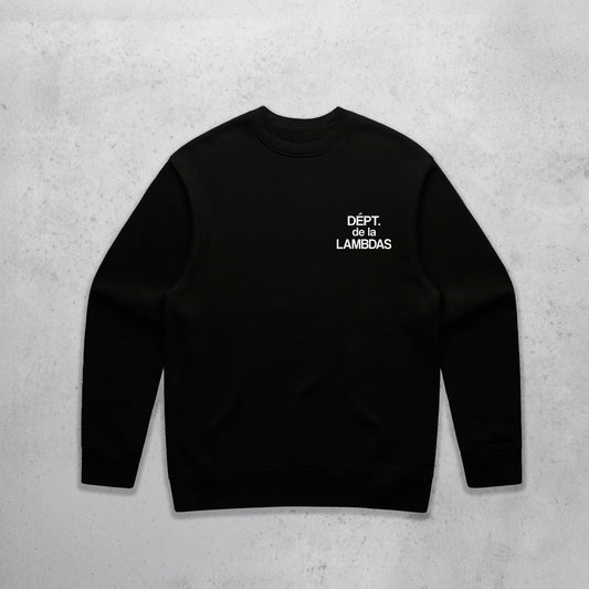 DEPT de la LAMBDAS - Classic Supply Crew Sweater