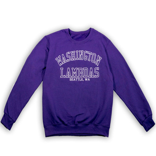 Collegiate Pullover Sweater - Washington