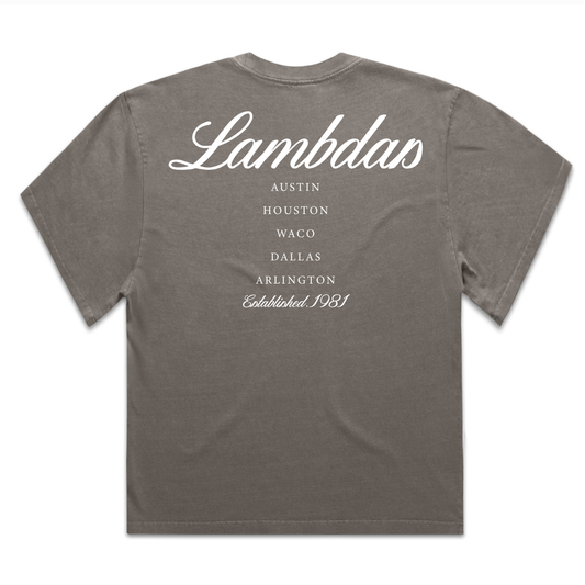 Lambdas First Five - Texas - Heavy Faded T-Shirt