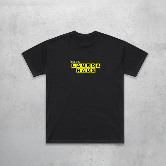 Meet at the Lambdahaus - Classic Staple Tee
