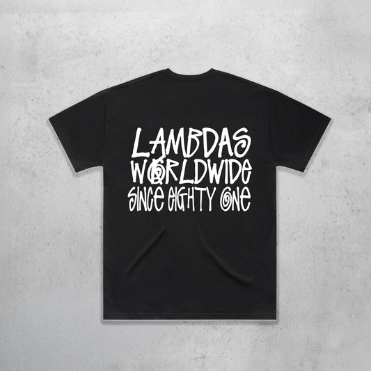 Lambdas WorldWide Graffiti - Classic Oversized Tee