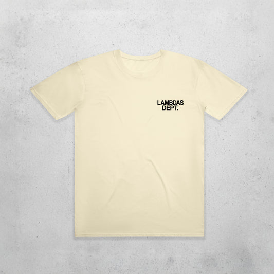 LAMBDAS DEPT. - Classic Block Tee