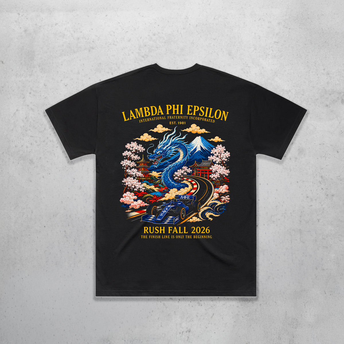 F1-Inspired Rush Tee