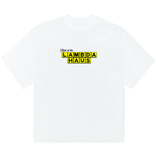 Meet at the Lambdahaus - Oversized T-Shirt