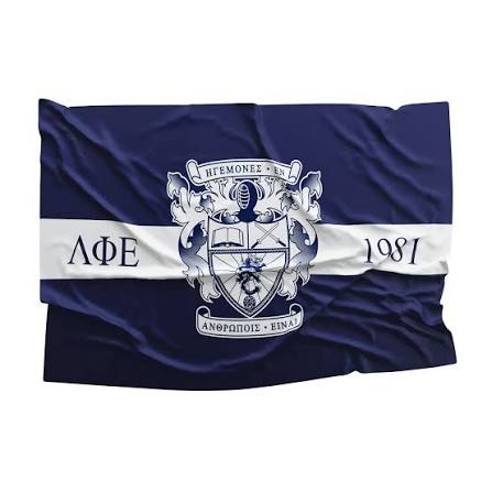 Lambda Phi Epsilon International Flag